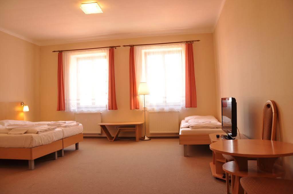 Hotel V Centru Чешка Будьовица Екстериор снимка